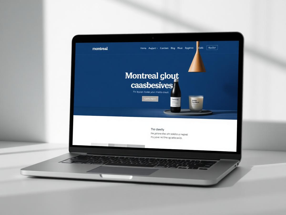 Café Rosemont website design